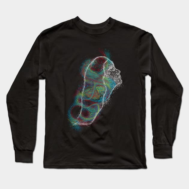 Melted with the universe Long Sleeve T-Shirt by Hamza_Atelier